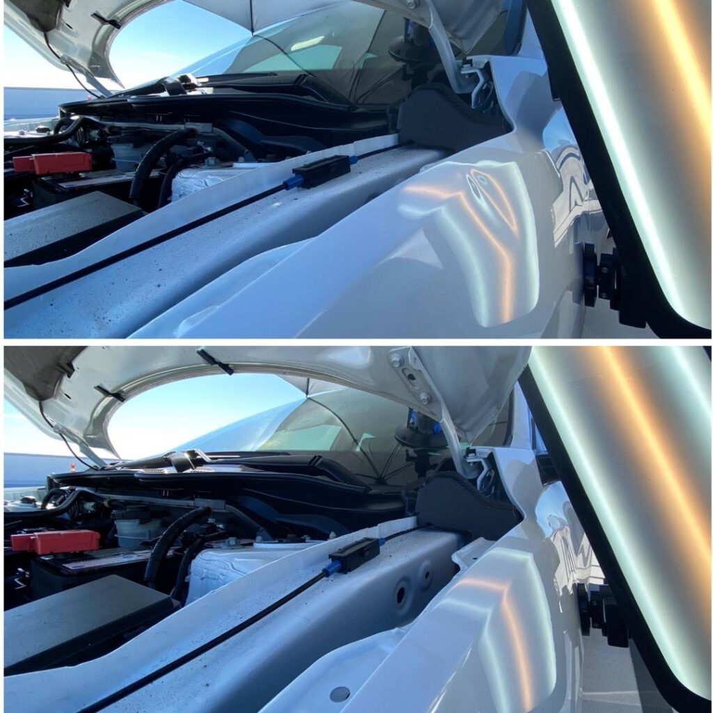 paintless dent repair san diego before and after